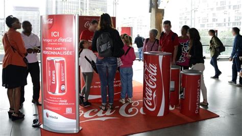 Coca Cola dans les gares de Paris cet été MediaTransports Leader