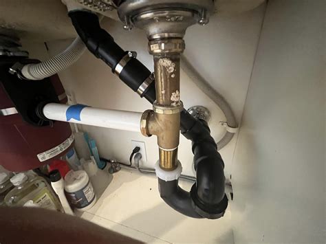 Homeowner Here Hows My Diy Kitchen Sink Drain And Aav Upgrade Lookin