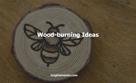 Wood-burning Ideas - GRIP ELEMENTS