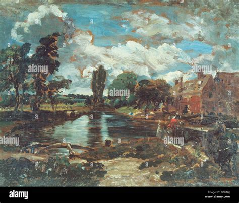 Flatford mill constable painting hi-res stock photography and images ...