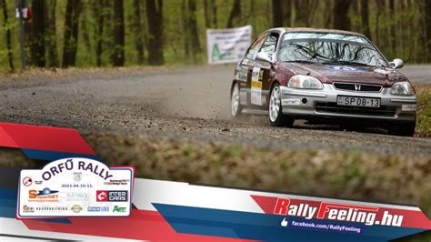 Molnár Kása Sopia NET Orfű Rally 2021 Versenyzői film RallyFeeling hu