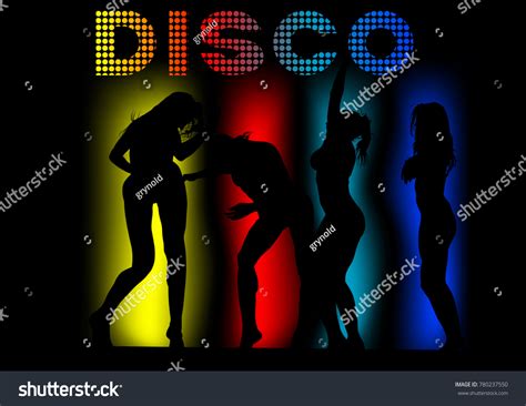 Girls Bikini Dance Disco Party Stock Illustration 780237550 Shutterstock