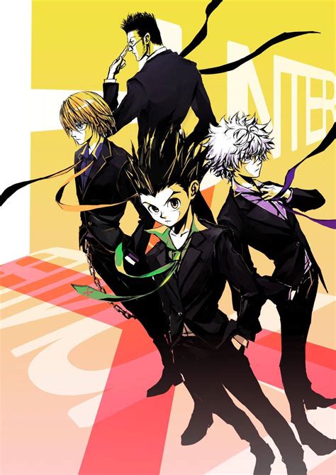 Download Suit And Tie Hunter X Hunter Iphone Wallpaper