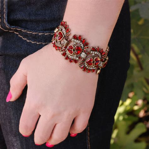 Garnet Bracelet Garnet Stone Garnet Crystal Bracelet Ruby - Etsy