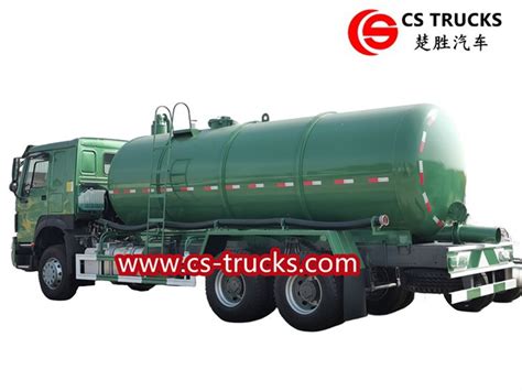 Cina Sinotruk Howo Drainase Vacuum Truck Produsen Pemasok Pabrik