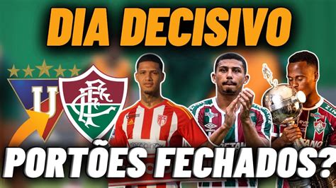 FLUMINENSE VIVE HORAS DECISIVAS POR TITULARES EQUADOR TERÁ JOGOS SEM