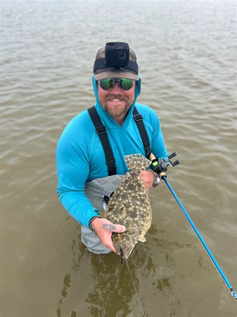 Wade Fishing For Trout Redfish And Flounder