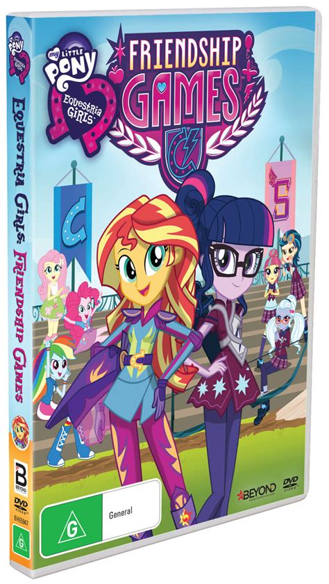 Image Equestria Girls Friendship Games Region 4 Dvd Coverpng My