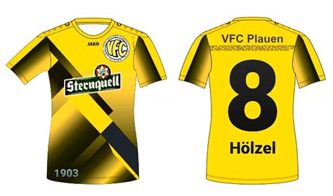 Sondertrikot Anl Sslich Des J Hrigen Vereinsjubil Ums Vfc Plauen De