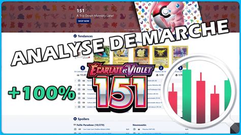 Analyse des prix et du marché Pokémon 151 YouTube