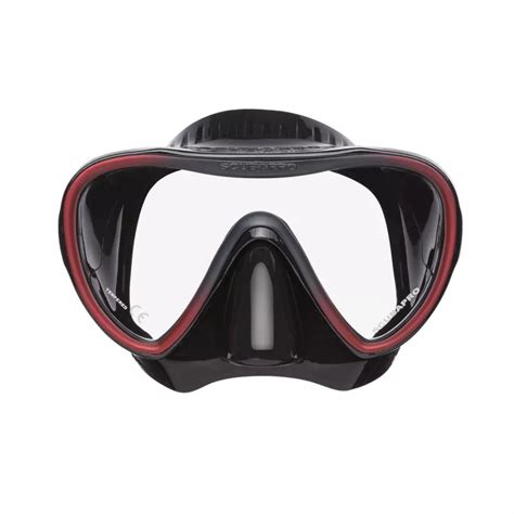 Synergy Trufit Dive Mask Black Red Scubapro