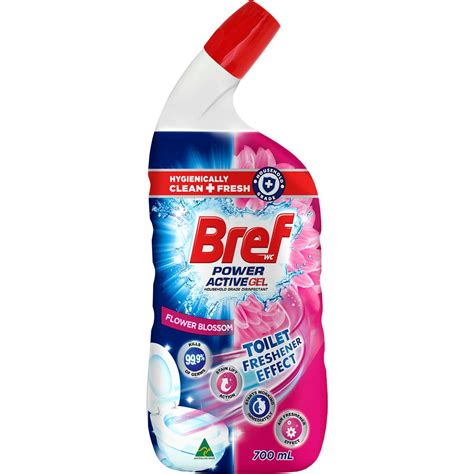 Bref Power Active Flower Toilet Cleaner Gel Ml Woolworths