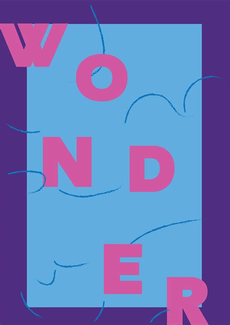 WONDER - POSTER on Behance