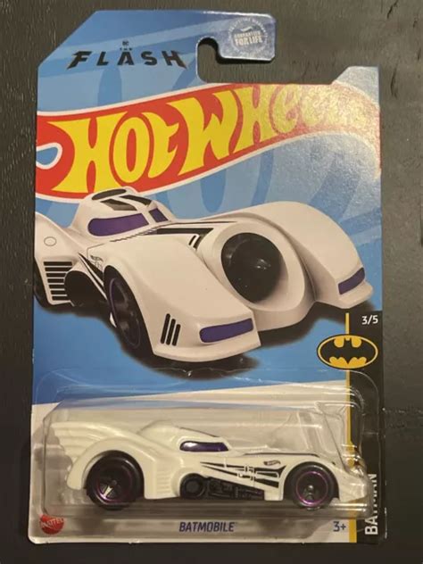 Hot Wheels Batmobile White Batman The Flash 2023 M Case 3 5 Eur 8 99