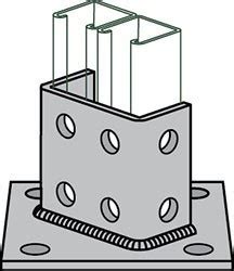 As Double Column Post Base Anvil International