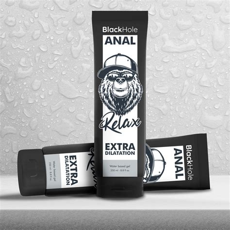 BLACK HOLE Lubricante Anal GEL BASE AGUA DILATACION ANAL 250 ML