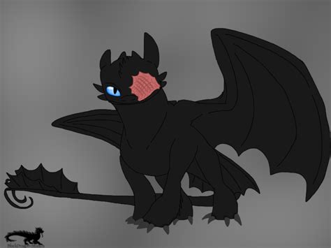 Httyd Ocs Female Night Fury Like Darkrai By Blackdragon Studios On