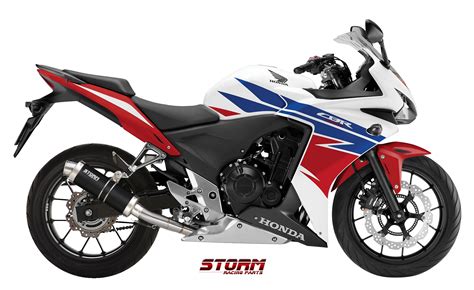 Scarico Honda Cbr R Storm Gp Inox Nero H Lxsb Storm