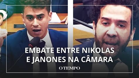 Embate entre Nikolas Ferreira e Andre Janones na Câmara YouTube