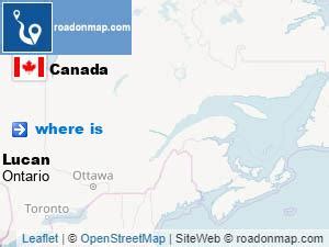 Where is Lucan , Ontario Canada