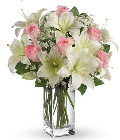 White Lilies White Lily Arrangements Fromyouflowers®