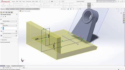 Aula Criando Plano De Trabalho Em Angulo Solidworks Marcelo