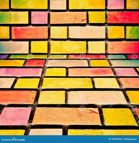 Colorful Wall Texture Stock Images Image 19878534