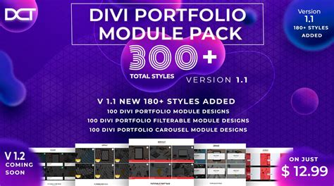 Divi Portfolio Module Pack (120+ Template Design) | Divi-Childthemes.com