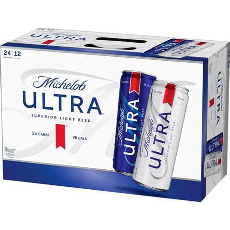 Michelob Ultra Light Beer Slim Cans 12 Fl Oz From Total Wine And More