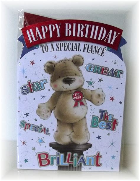 To My Special Fiance On Your Birthday Card Birthday Card