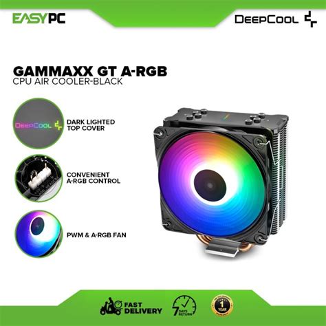 EasyPC Deepcool Gammaxx GT A RGB CPU Air Cooler CPU Fan For Desktop