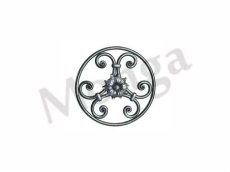 Ornamental Wrought Iron Rosettes