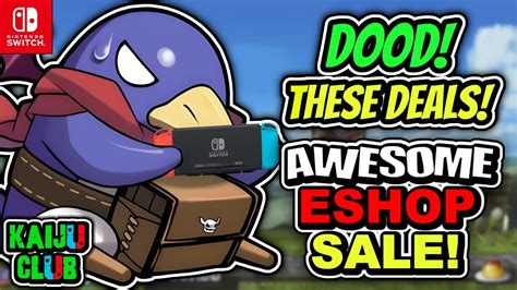 SWEET DEALS DOOD AWESOME Nintendo Switch Eshop Sales YouTube