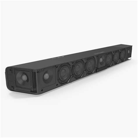 Modelo 3d Barra De Sonido Sennheiser Ambeo TurboSquid 2222425