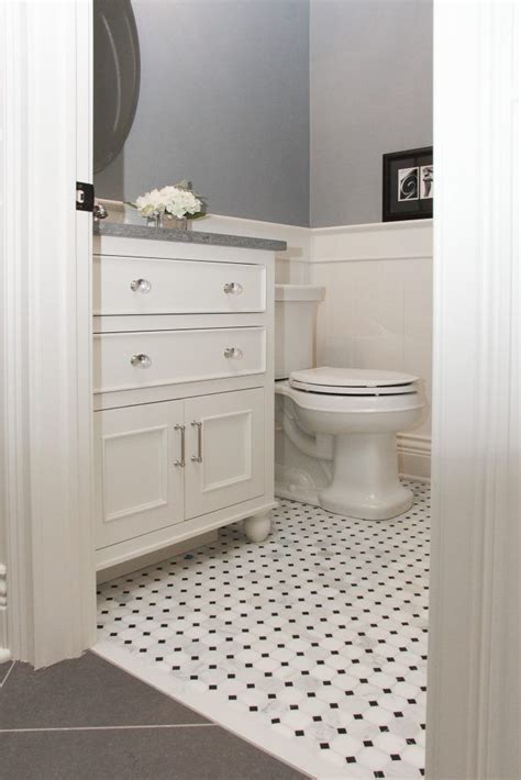 White Octagon Bathroom Tile – Everything Bathroom