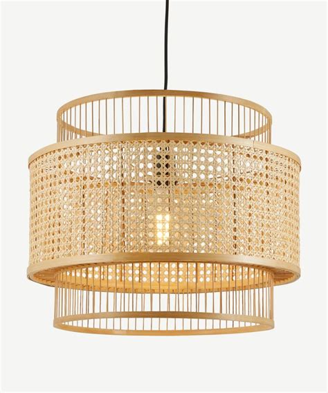 Yen Gro Er Lampenschirm Bambus Made Pendant Lamp Shade Table