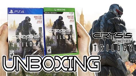 Crysis Remastered Trilogy PS4 Xbox One Unboxing YouTube