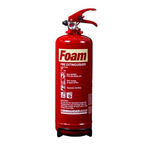 Commanderedge Litre Foam Fire Extinguisher Safe Fire Direct