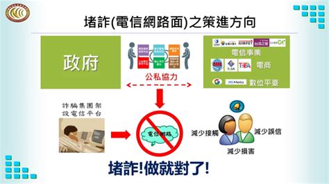 「新世代打擊詐欺策略行動綱領1 5版」宣導 堵詐（電信網路）面向 內政 僑務電子報