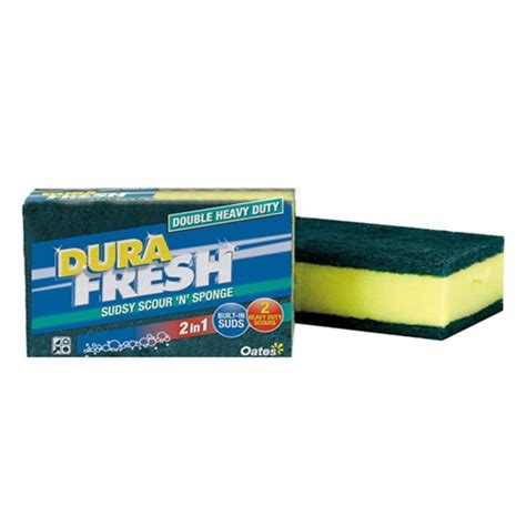 Oates Dura Fresh Sudsy Scour Scrubbing Sponge Joo Yong Pte Ltd