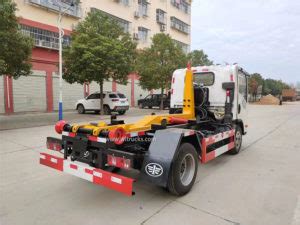 China FAW 5cbm Detachable Container Garbage Truck