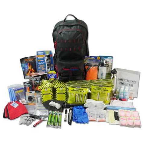 Person Elite Emergency Kit Day Backpack Quakehold