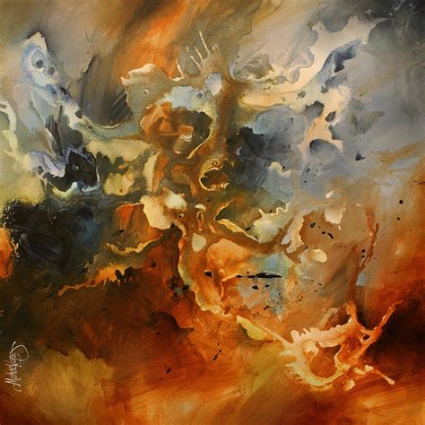 'searching For Chaos' Painting by Michael Lang