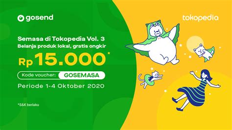 Promo Gratis Ongkir Semasa di Tokopedia | GoSend