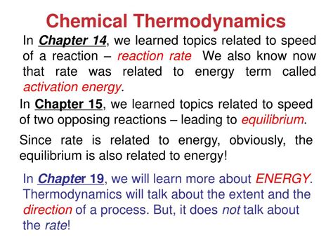 Ppt Chemical Thermodynamics Powerpoint Presentation Free Download Id1351488