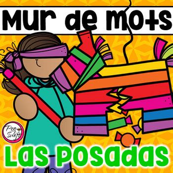 Las Posadas FRENCH Word Wall By Peg Swift French Immersion TPT