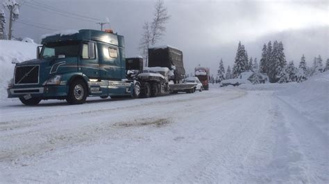 I 90 Closed Over Snoqualmie Pass Hwy 2 Reopens