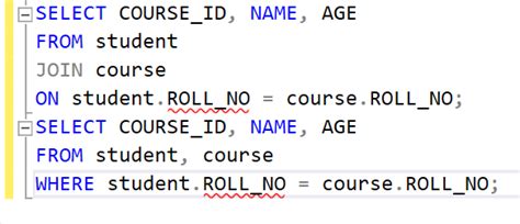 Implicit Join Vs Explicit Join In Sql Geeksforgeeks