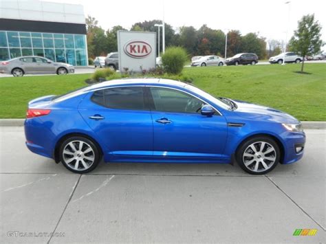 Corsa Blue 2011 Kia Optima Sx Exterior Photo 71611179