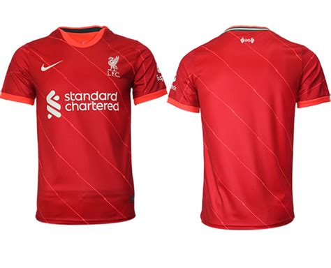 Men’s Liverpool 2021/22 Red Home Jersey – Wholesalejerseys.to ...